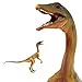 Gemini&Genius Compsognathus Dinosaur Toy for Kids, Realistic Dinosaur Action Figure Toy with Moveable Jaw, Cake Topper, Gift or Display for Kids