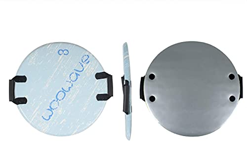 image for WOOWAVE Foam Sleds for Kids Super Lightweight 21 inch Saucer Snow Sled