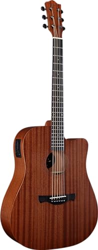 VIOLÃO FOLK CUTAWAY EQ AÇO T/SAPELE B/S SAPELE KANSAS GRAN RESERVA NTOP TAGIMA