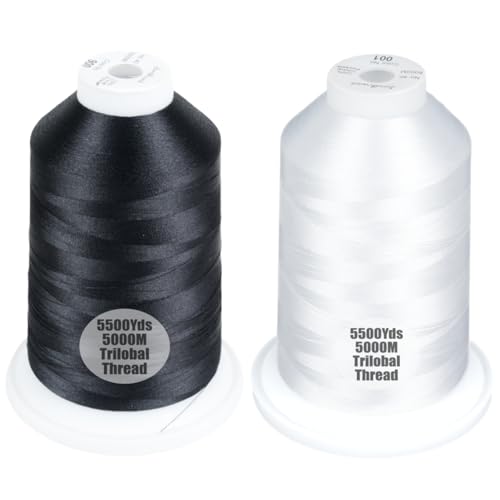 Simthread 2Pk 5500Y 40WT Polyester Embroidery Thread miniatura 1