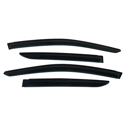 Déflecteur vitre latérale pour Insight 2009-2015 protection pluie en lot de 4 pièces