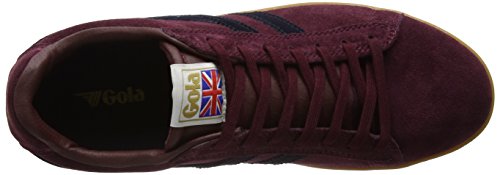 Image of Gola Equipe Suede - Sneakers for Men - Contrasting Wingflash - Heel Return - Durable Cupsole - Low Silhouette