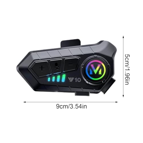Auriculares inalámbricos para motocicleta impermeables de comunicación 2