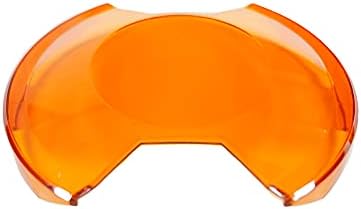 KC HiLiTES 5104 6" SLIMLITE LED - Light Shield - Amber