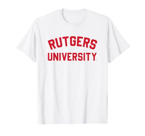 Rutgers University Scarlet Knights One Color Arch T-Shirt