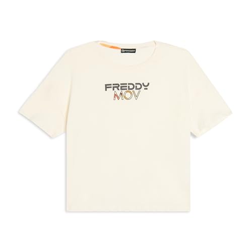 T-shirt court femme style urbain pour un look moderne quotidien imprimé MOV FREDDY