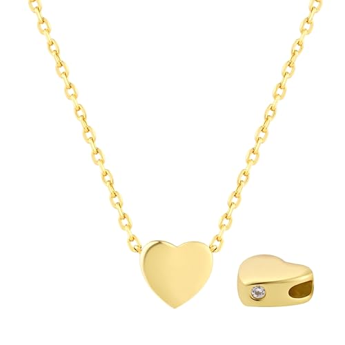 Boufayfly Heart Pendant Necklace for Women