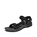 Produktbild NORTIV 8 Herren Sandalen Sport Outdoorsandalen Trekking Wanderschuhe Alles SCHWARZ LANGDO-2-E Größe 44 (EUR)