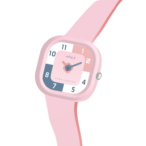 Image of SPIKY Analog Watch for Kids | Water Resistant, Scratch Proof & Lightweight | Durable Silicone Strap | Unisex Best Birthday Gift | Analogue Wrist Watches for Girls & Boys | Age 2-14 yrs