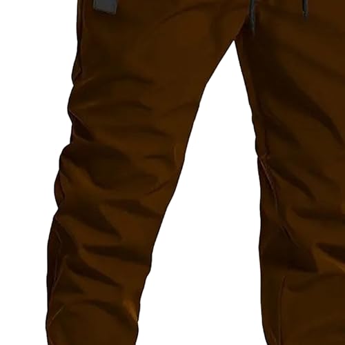 Men's Hiking Outdoor Track Sweatpants Casual Twill Track Jogging Pants Classic Cotton Chino Cargo Trousers4