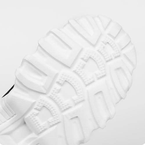 IWIHMIV Kids Running Shoes Girls Slip On Tennis Shoes Boys Lightweight Casual Walking Sneakers3