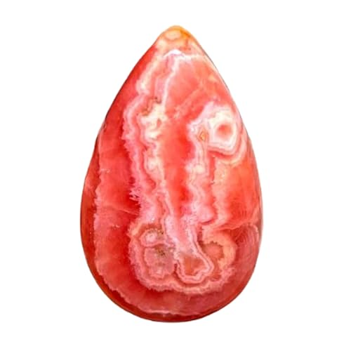 Rhodochrosite naturelle 34x21mm pour fabriquer votre collier artisanal à la maison