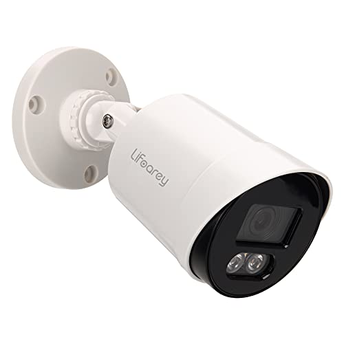 lifoarey 5MP Outdoor Security Camera, Full-time Color Wired Security Camera, Analog Surveillance CCTV Camera 4-in-1, TVI/CVI/AHD/CVBS, 24/7 Recording Add-On Camera with 100 ft Colorful Night Vision lifoarey 5MP Outdoor Security Camera, Full-time Color Wired Security Camera, Analog Surveillance CCTV Camera 4-in-1, TVI/CVI/AHD/CVBS, 24/7 Recording Add-On Camera with 100 ft Colorful Night Vision