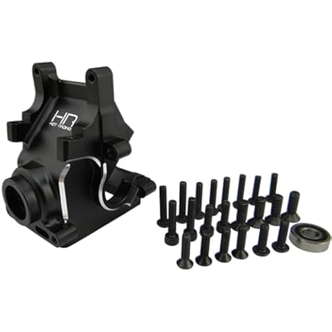 Hot Racing AON12E01 Aluminum Hd Gearbox Case Bulkhead Arrma Kraton Outcast Cover
