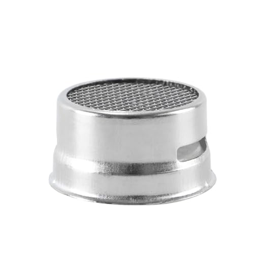 DUZEPA Düse Ersatzteil Sprudelfilter Filterdüse Spritzwasser Edelstahl Innenteil Passend für Verschiedene Wasserhähne Gewinde Wasserhahn Ersatzteil mit Dichtung