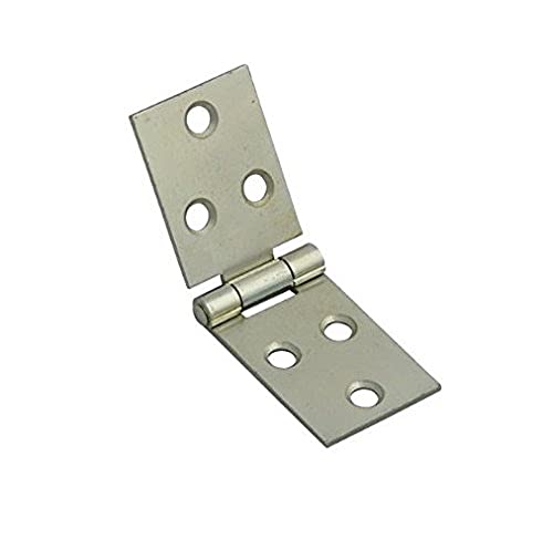 Merriway BH03845 (2 Pcs) Backflap Hinge, Self Colour, 25 mm (1 inch) - Pack of 2 Pieces