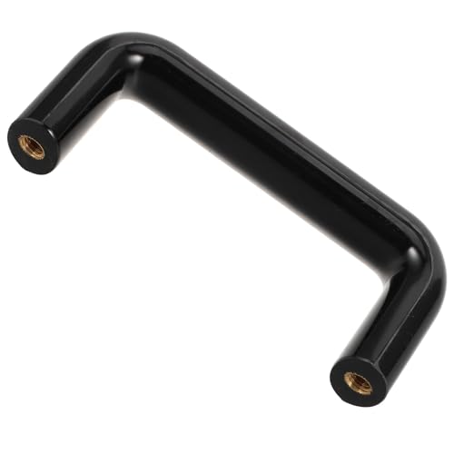 Didiseaon Mango en U de Baquelita Rosca Interna M8, Tirador Ovalado de Plástico para Puertas de Hornos y Equipos Industriales, Compatible Centros de Orificios de 120 MM, Aplicación en