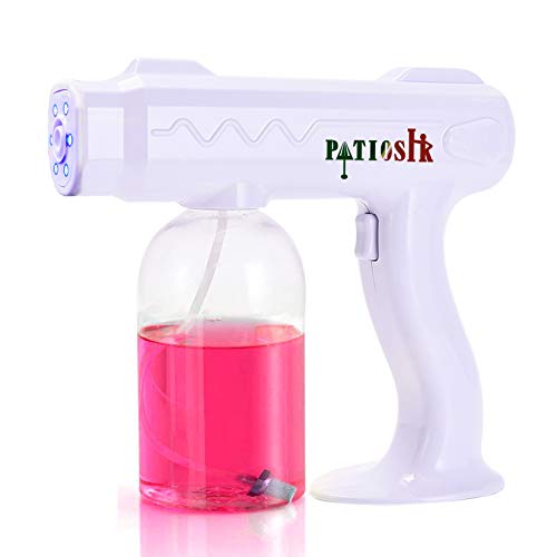 PRECIS Atomizer Sprayer Gun, Rechargeable Nano Atomizer Sprayer, 800ml Capacity Fogger Machine for Indoor, Car, School, Office,Garden