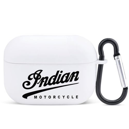 �C���f�B�A�� ���[�^�[�T�C�N�� AirPods Pro �P�[�X (2023/2022/2019)�p AirPods Pro ��2����/�P�[�X AirPods Pro2 �L�[�`�F�[���t�� TPU�J�o�[ [�h�o&�ϏՌ���] �����[�d�\