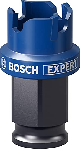 Bosch 1x Expert Sheet Metal Hole Saw, 20mm, Blue, Professional Accessory for Stainless Steel & Steel Sheets, Compatible with Power Change Plus Systems