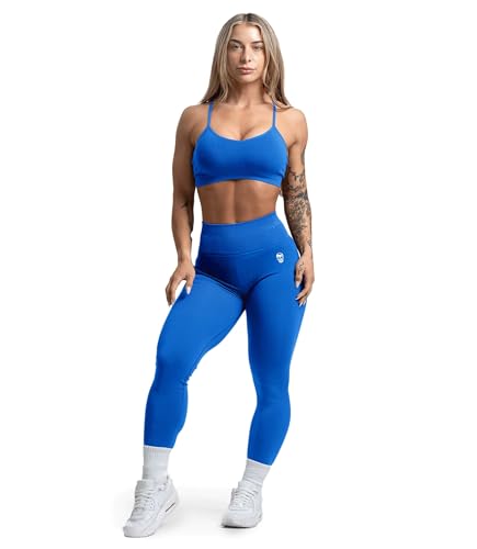 Image of Gymreapers Seamless Sports Bra for Women - Wireless Compression Padded Supportive Bras for Gym, Yoga, & Fitness