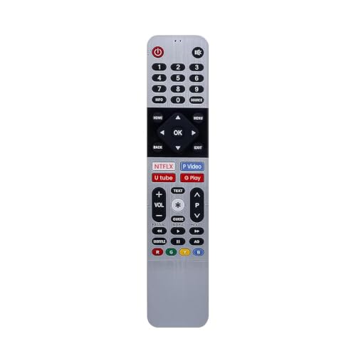 Image of Compatible with Thomson Smart TV Remote Control Original Model 43 OATHPRO2000 65 OATHPRO2020 75 OATHPRO2121 Suitable for Android 4K LED FHD UHD OLED Television Without Voice Command