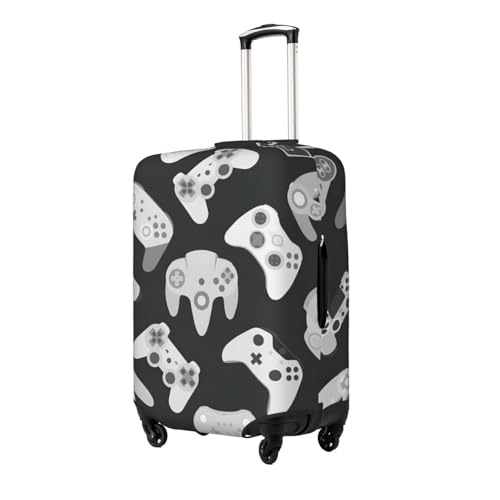 Game Controller Print Luggage Suitcase Cover Protector Luggage Washable Covers With Concealed Zipper2