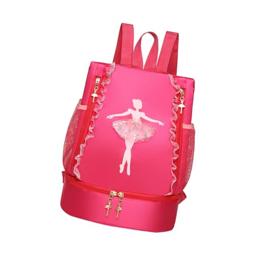 Bolso de ballet para niñas en Oxford resistente con hermoso encaje