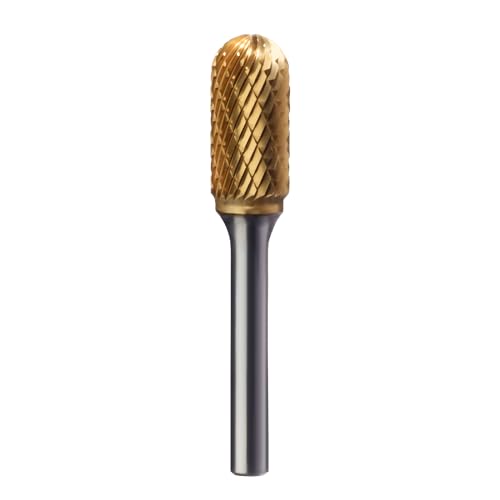 Fresa de carburo Champion SC9 doble corte recubierta TiN miniatura 1