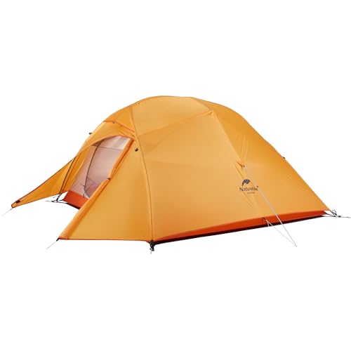 Naturehike Upgraded Cloud Up 3 Person Tent Lightweight Backpacking Tent for Camping Hiking,Waterproof Backpacking Tent with Footprint,Free Standing Dome Tent image 1