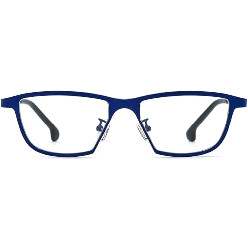 Image of FONEX Colorful Pure Titanium Glasses Frame Women Retro Round Eyeglasses