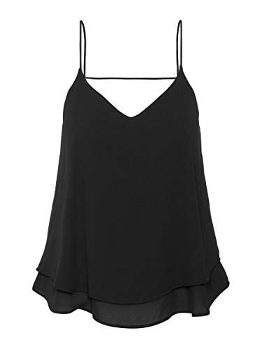 Preisvergleich Produktbild PIECES Female Top Rückenfreies Cami SBlack