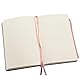 CHIC BEASTS A5 Notizbuch (300 Seiten) – Veganes Leder-Hardcover – Hochwertiges 100 g/m² Papier (Flamingo)