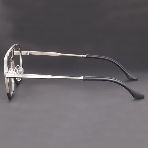 Image of Hexagon Round Sunglasses Metal Frame Stylish Goggles For Men's and Women's