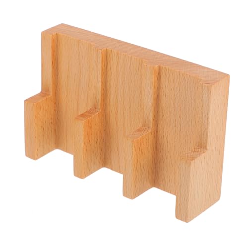 Gadpiparty Soporte Japonés de Madera para Sushi con Compartimentos Bandeja para Aperitivos Plato Decorativo para Cocina y Restaurante