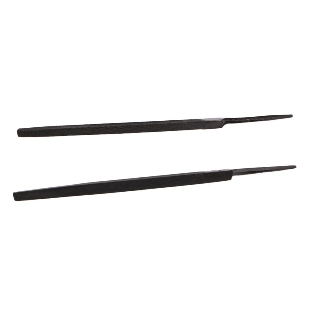 NIVAA Guitar Fret Crowning File Triangular File Luthier Guitar Tool 4/5inch-picture-14