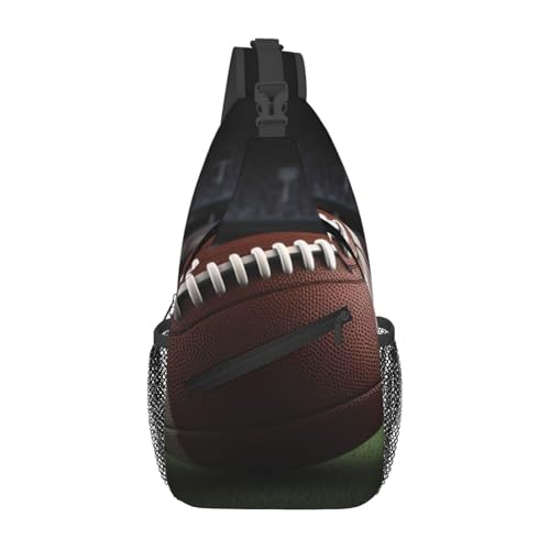 Bolso cruzado para hombre tipo sling mochila urbana negra