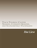 Teach Yourself Cluster Analysis, Conjoint Analysis, and Econometrics Techniques