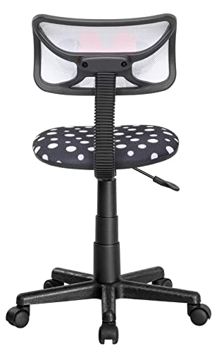 Image of Disney Minnie Mouse Adjustable Swivel Mesh Rolling Desk Chair, for Kids, Teens and Adults