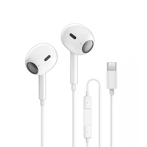 Amazon.co.jp: 【2025新版 iPhone16/17対応】イヤホン タイプC