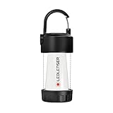 Ledlenser, ML4 Warm White Light Outdoor Lantern, Ultra-Compact and Lightweight Area Lighting, 300...