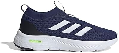 Adidas Hombre Cloudfoam Move Sock Shoes, Dark Blue/Cloud White/Core Black, 40 EU