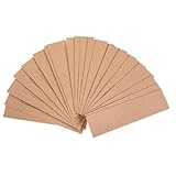 FIXOSHEE 30 pezzi Astuccio Porta Penna in Carta Kraft con Finestra Custodia Singola Portap...