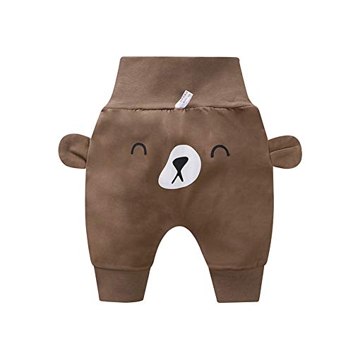 Calça de verão ACHICOO para meninos e meninas, estampa fofa, casual, solta, 9ª presilha, Gray Green