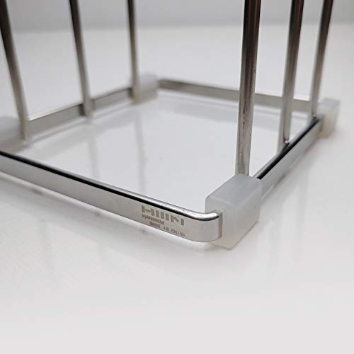 Soporte de rejilla para tablas de cortar de acero inoxidable LENITH pequeño miniatura 7