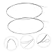 2pcs String Dulcimer Strings Dulcimer Parts Musical Instrument Part Mountain Dulcimer Hammered Dulcimer Musical Instruments Instrument Parts Replacement Parts Steel Wire