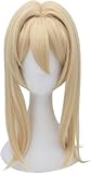 KAPVXRKI Hairpieces Violet Evergarden Cosplay Wig Heat Resistant Synthetic Wigs for Halloween Costume Party Role Play+Wig Cap