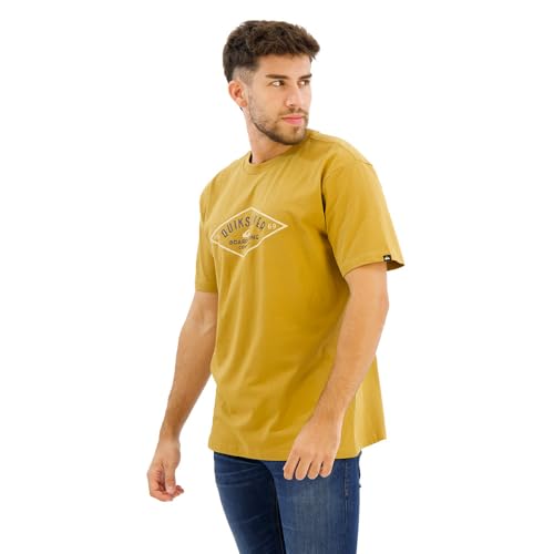 Quiksilver Homme QS Diamond Logo T Shirt Bone - vue 3