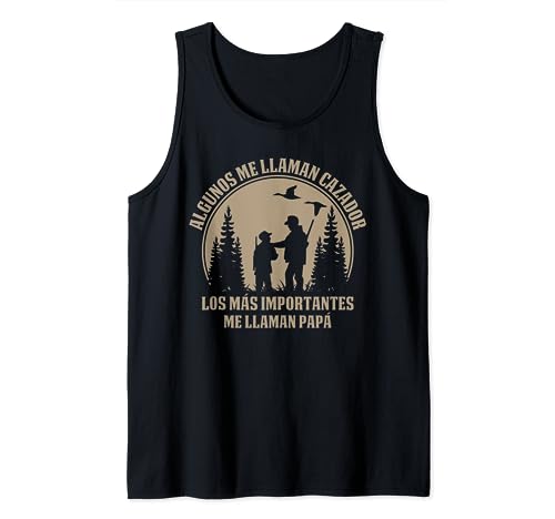 Cazar Divertido Caza Más Importantes Me Llaman Papá Cazador Camiseta sin Mangas