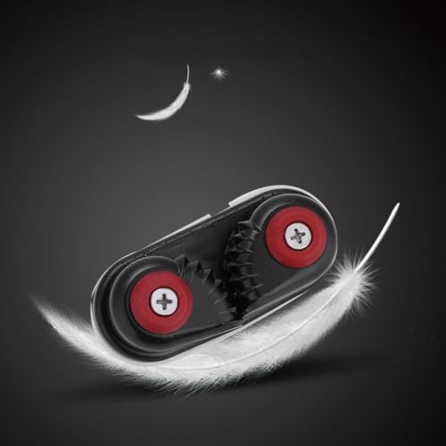 Qcwwy Taquet à Came, Accessoire Durable en Aluminium pour Une Entrée Rapide, Peut Contenir Une Corde de 4 à 6 Mm, Parfait pour la Voile et la Navigation de Plaisance